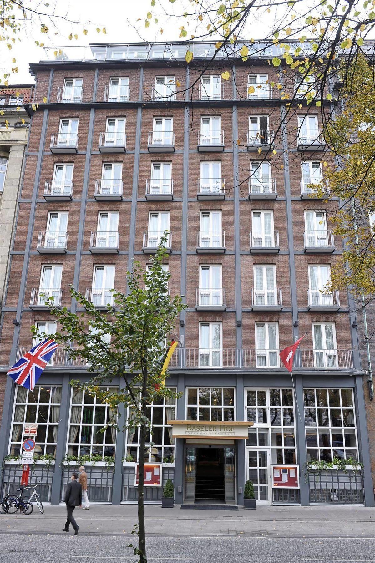 Hotel Baseler Hof Hamburg Exterior photo